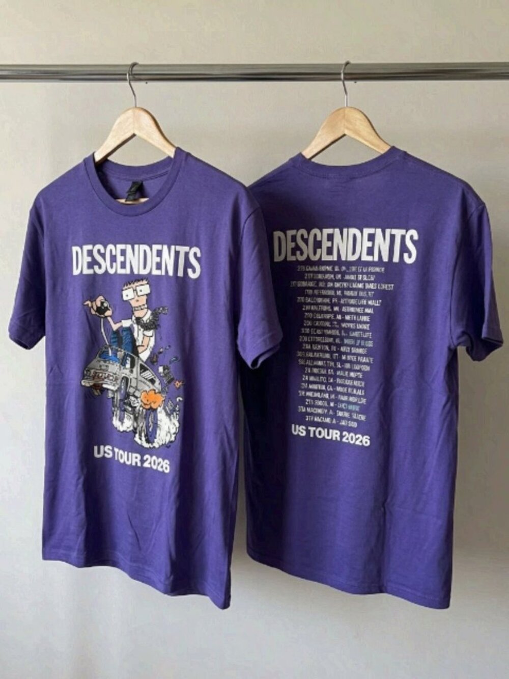Descendents US Tour 2026 T-Shirt Reprint